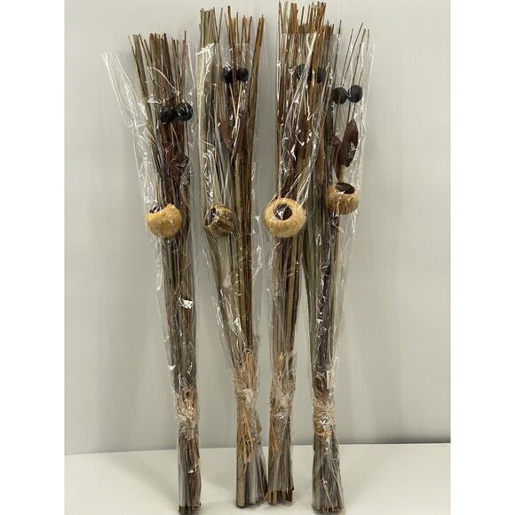 4 Bundles Long Stem Natural DRIED Twigs Berries Crafts Bouquets Arrangements - Picture 9 of 10